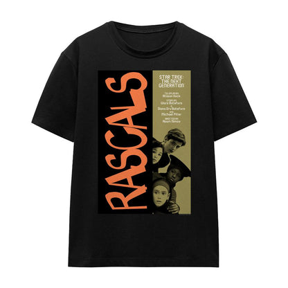 Black - Front - Star Trek Unisex Adult The Next Generation Season 6 Episode 7 T-Shirt