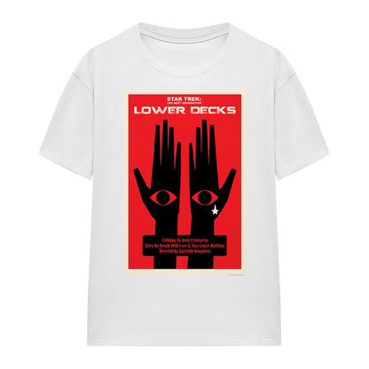 White - Front - Star Trek Unisex Adult The Next Generation Season 7 Episode 15 T-Shirt