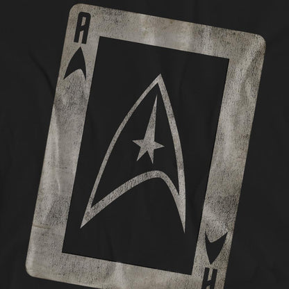 Black - Pack Shot - Star Trek Unisex Adult The Original Series Ace T-Shirt
