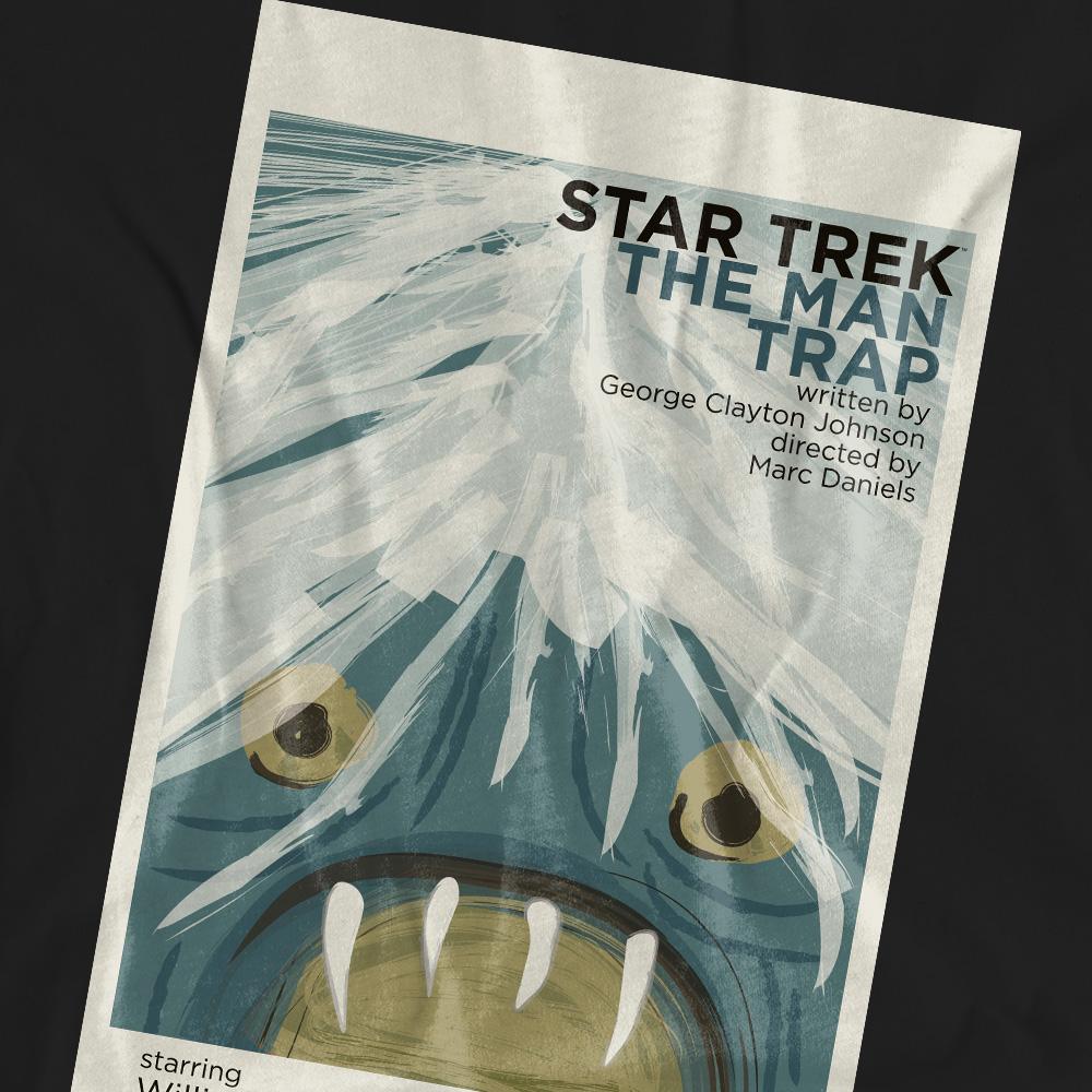 Black - Pack Shot - Star Trek Unisex Adult The Original Series Episode 1 T-Shirt
