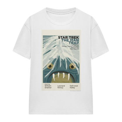 White - Front - Star Trek Unisex Adult The Original Series Episode 1 T-Shirt