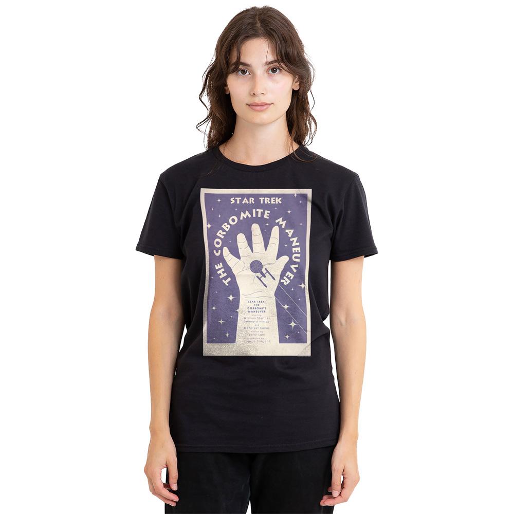 Black - Side - Star Trek Unisex Adult The Original Series Episode 10 T-Shirt