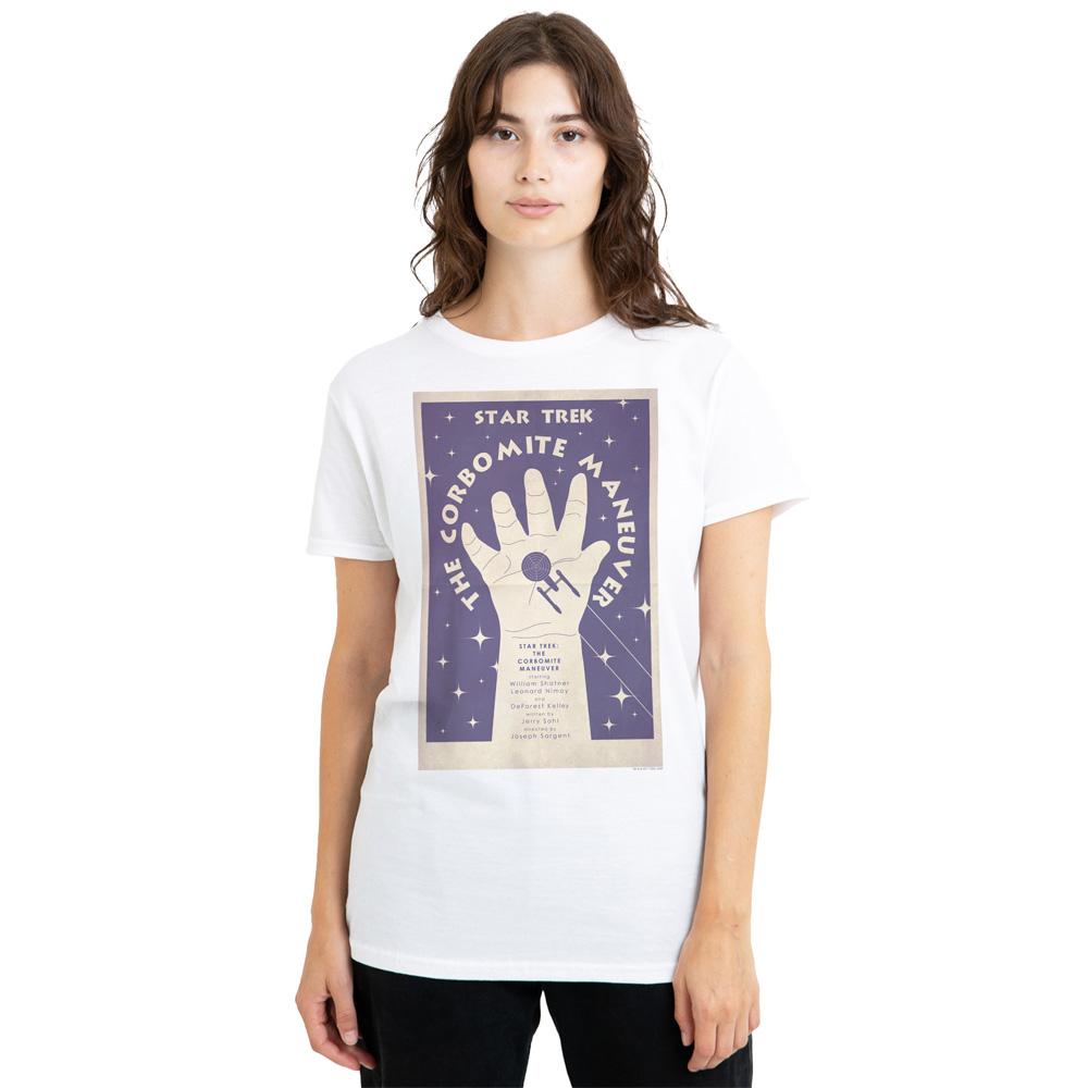 White - Side - Star Trek Unisex Adult The Original Series Episode 10 T-Shirt