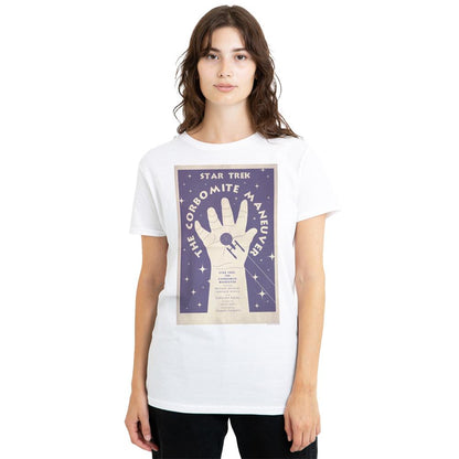 White - Side - Star Trek Unisex Adult The Original Series Episode 10 T-Shirt