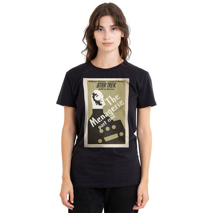 Black - Side - Star Trek Unisex Adult The Original Series Episode 11 T-Shirt