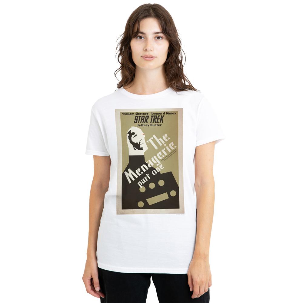 White - Side - Star Trek Unisex Adult The Original Series Episode 11 T-Shirt