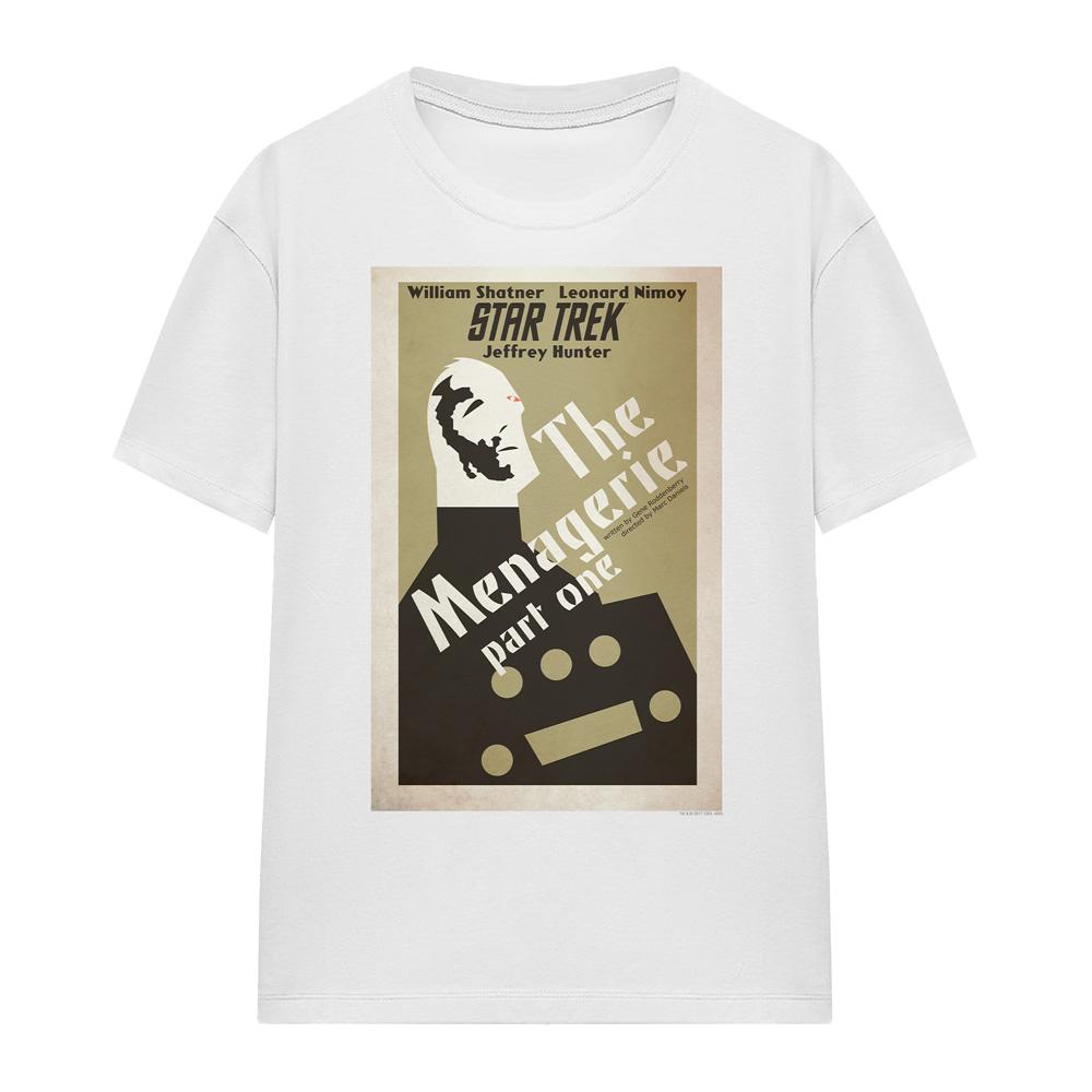White - Front - Star Trek Unisex Adult The Original Series Episode 11 T-Shirt