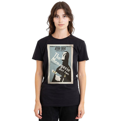 Black - Side - Star Trek Unisex Adult The Original Series Episode 12 T-Shirt