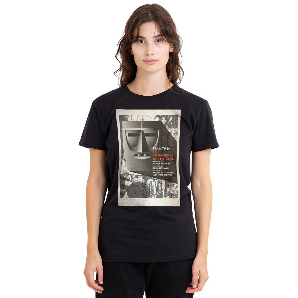 Black - Side - Star Trek Unisex Adult The Original Series Episode 13 T-Shirt