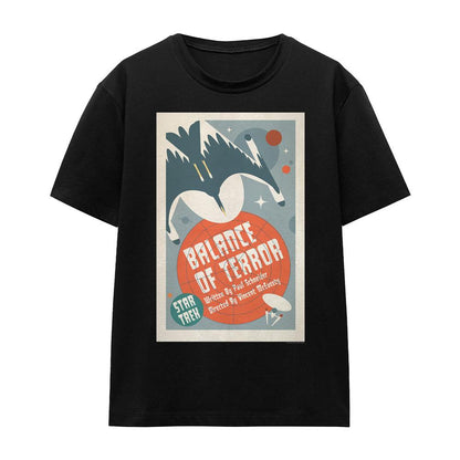 Black - Front - Star Trek Unisex Adult The Original Series Episode 14 T-Shirt