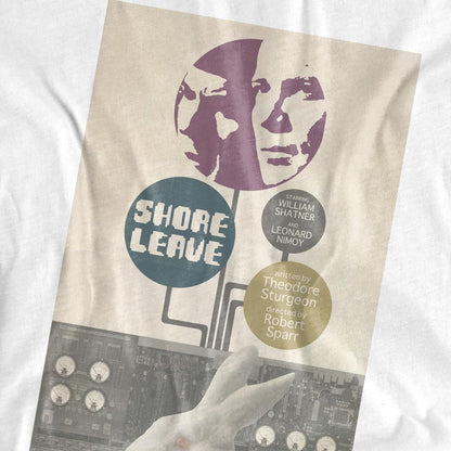 White - Pack Shot - Star Trek Unisex Adult The Original Series Episode 15 T-Shirt