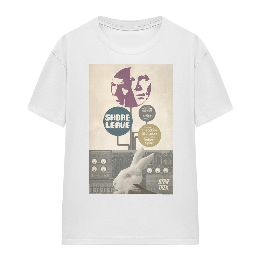 White - Front - Star Trek Unisex Adult The Original Series Episode 15 T-Shirt