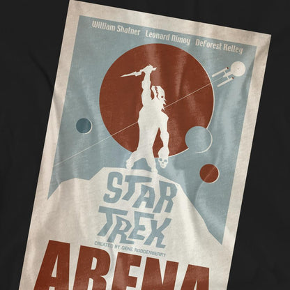 Black - Pack Shot - Star Trek Unisex Adult The Original Series Episode 18 T-Shirt