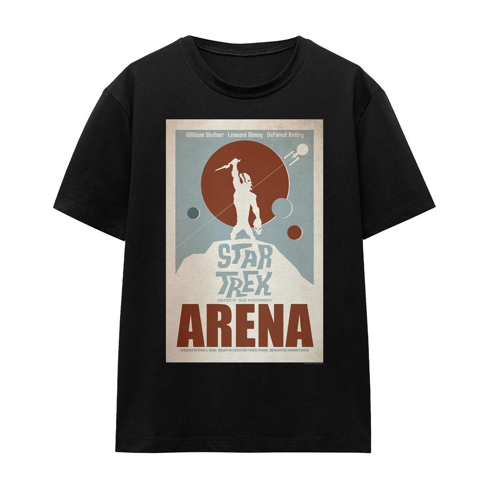 Black - Front - Star Trek Unisex Adult The Original Series Episode 18 T-Shirt