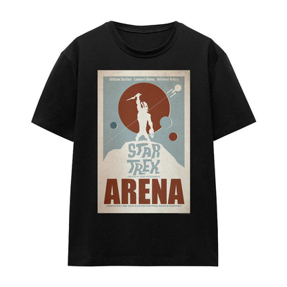 Black - Front - Star Trek Unisex Adult The Original Series Episode 18 T-Shirt