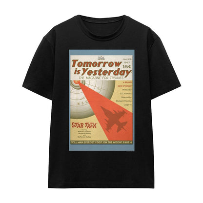 Black - Front - Star Trek Unisex Adult The Original Series Episode 19 T-Shirt