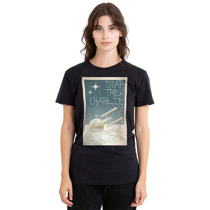 Black - Side - Star Trek Unisex Adult The Original Series Episode 2 T-Shirt