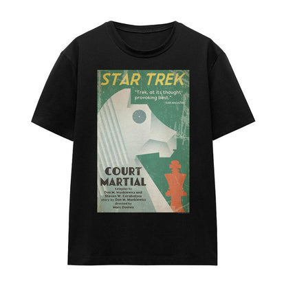 Black - Front - Star Trek Unisex Adult The Original Series Episode 20 T-Shirt