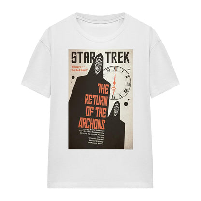 White - Front - Star Trek Unisex Adult The Original Series Episode 21 T-Shirt
