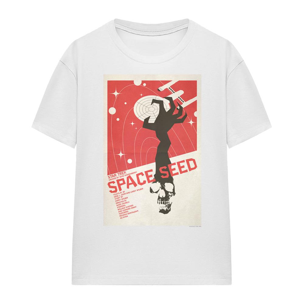 White - Front - Star Trek Unisex Adult The Original Series Episode 22 T-Shirt