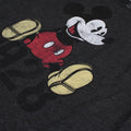 Dark Heather - Side - Disney Womens-Ladies Mickey Mouse Year Heather T-Shirt