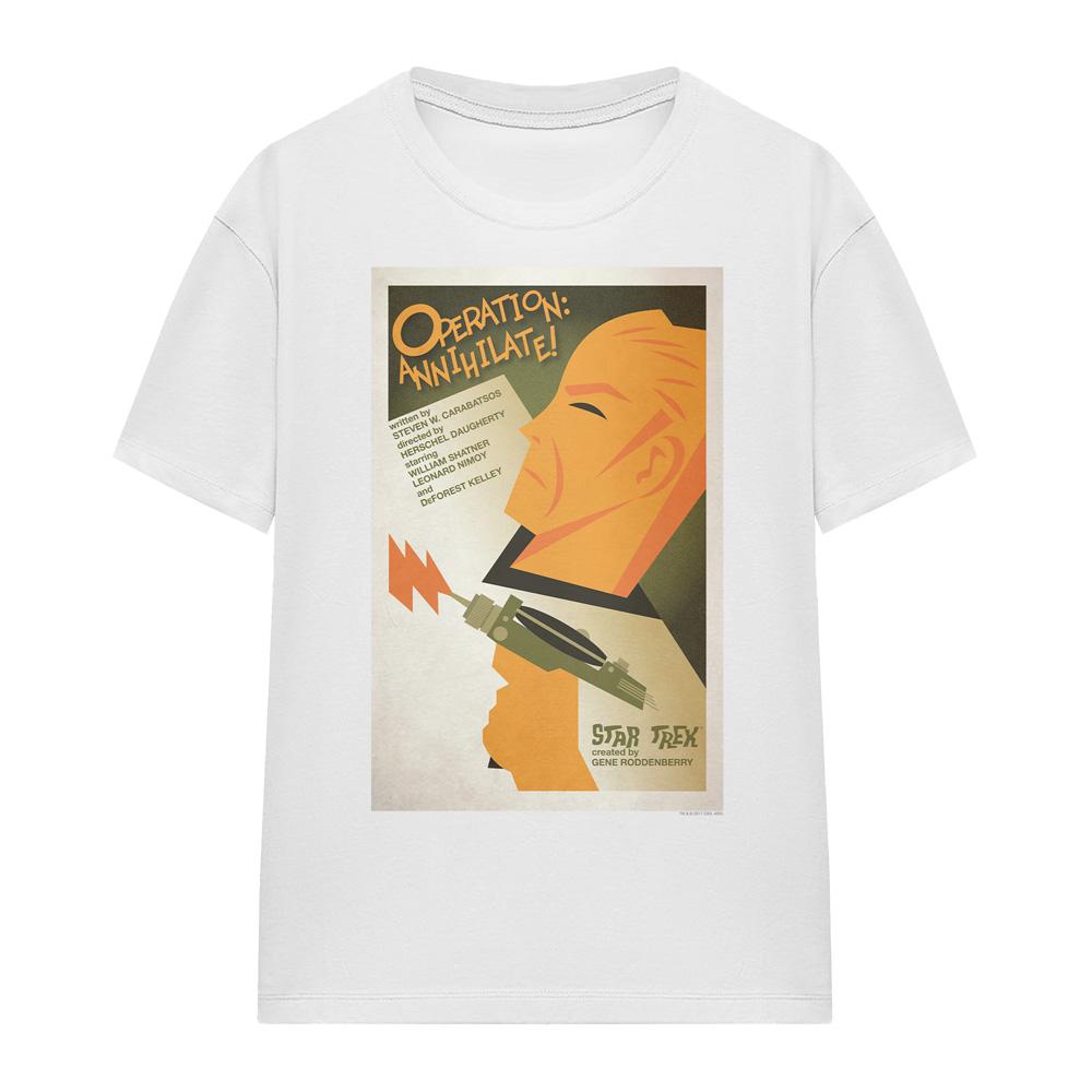 White - Front - Star Trek Unisex Adult The Original Series Episode 29 T-Shirt