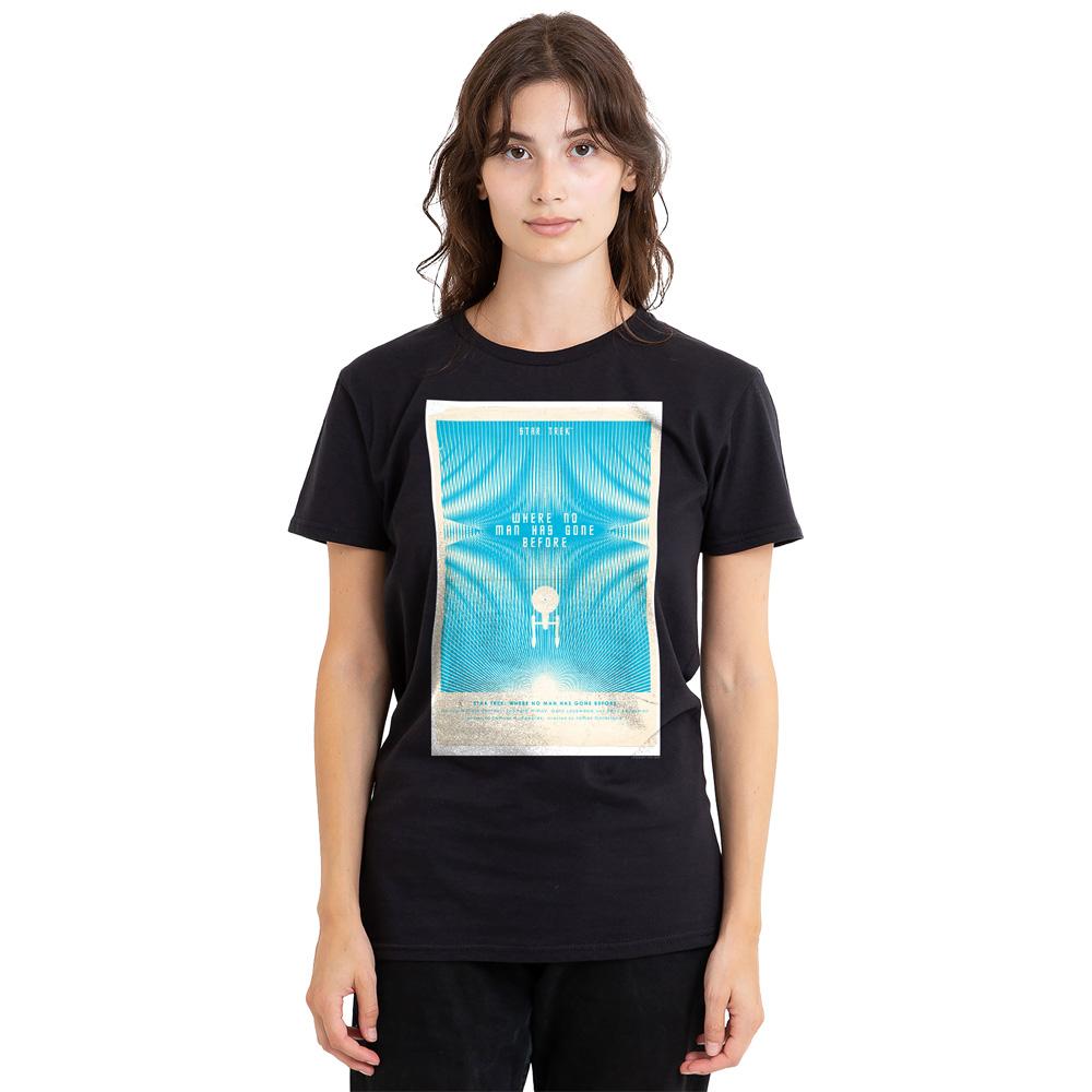 Black - Side - Star Trek Unisex Adult The Original Series Episode 3 T-Shirt