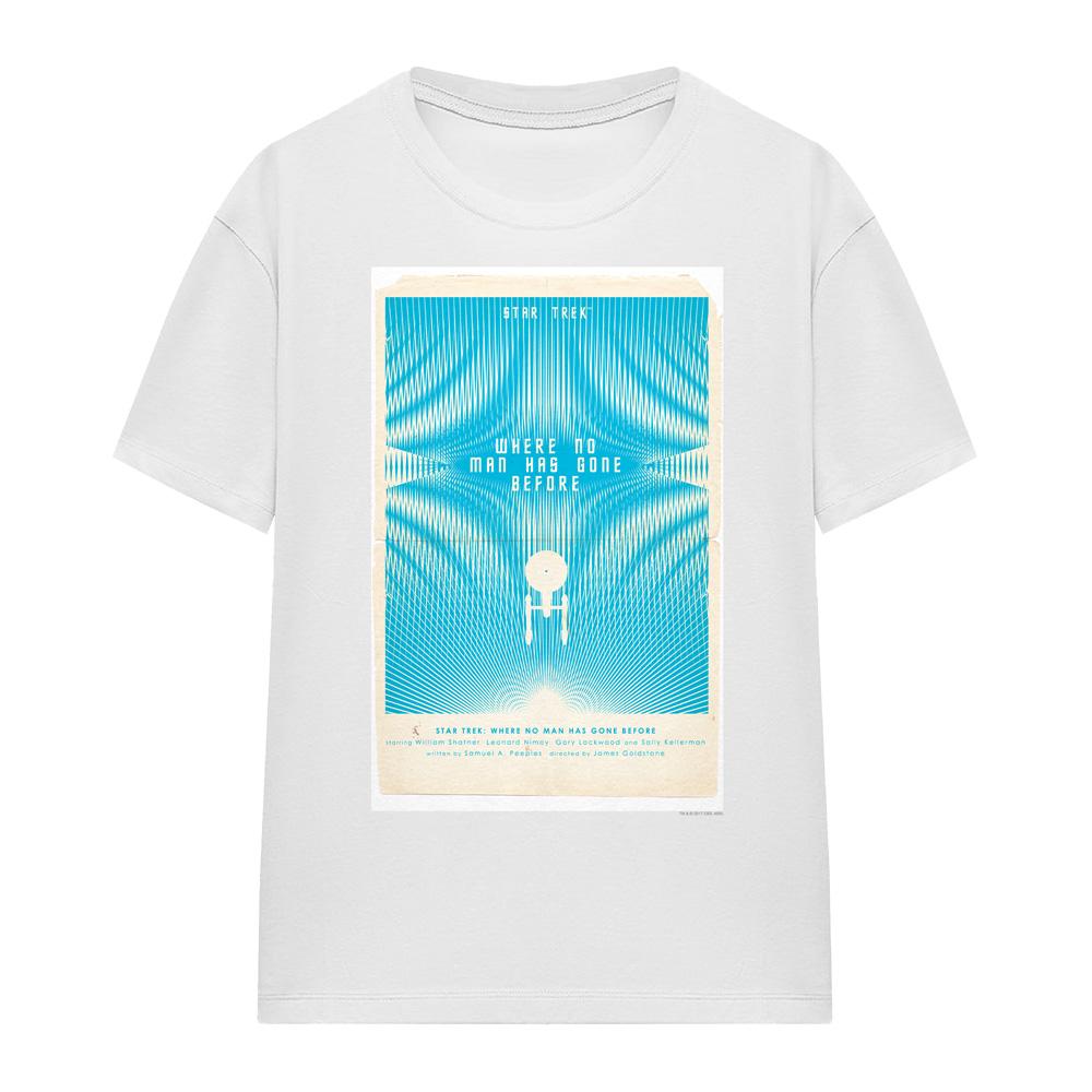 White - Front - Star Trek Unisex Adult The Original Series Episode 3 T-Shirt