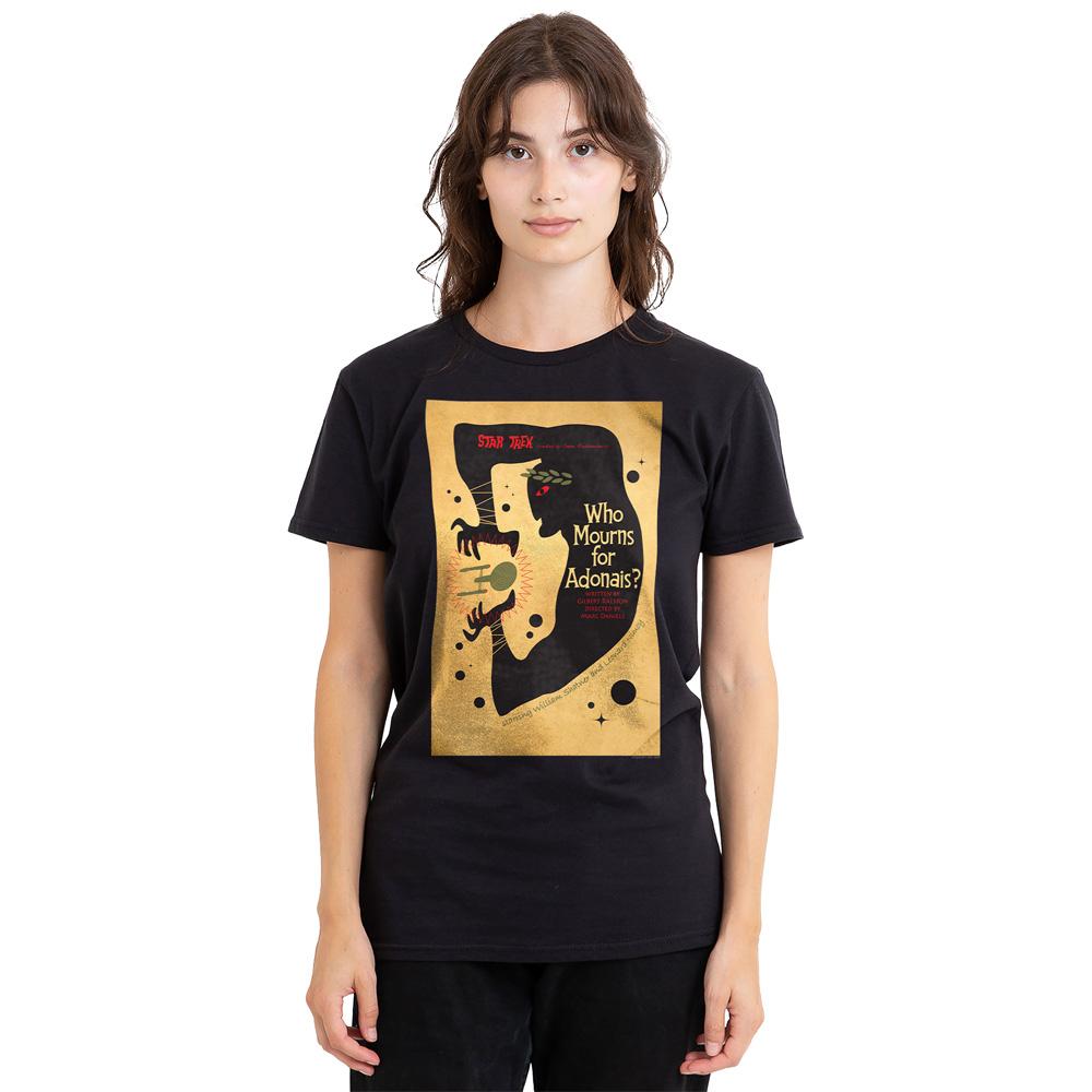Black - Side - Star Trek Unisex Adult The Original Series Episode 31 T-Shirt