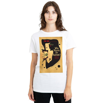 White - Side - Star Trek Unisex Adult The Original Series Episode 31 T-Shirt