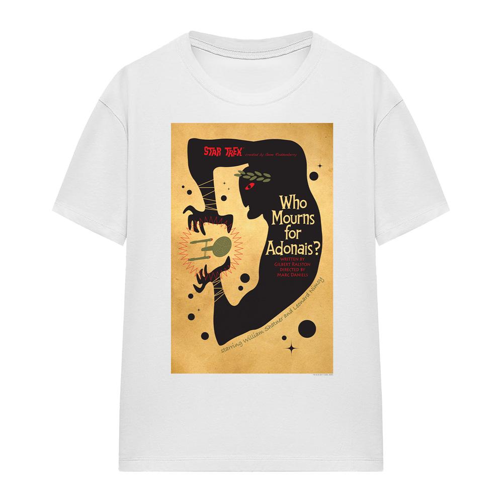 White - Front - Star Trek Unisex Adult The Original Series Episode 31 T-Shirt