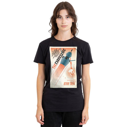 Black - Side - Star Trek Unisex Adult The Original Series Episode 32 T-Shirt