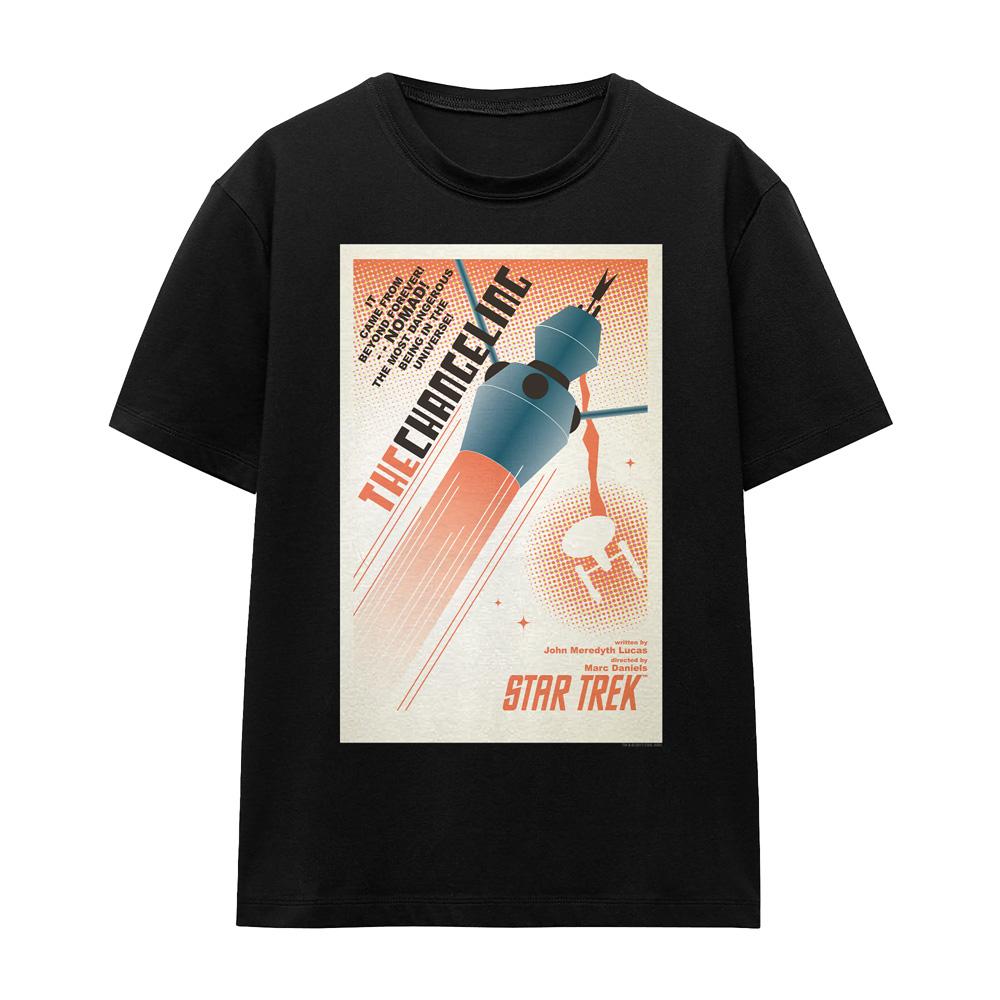 Black - Front - Star Trek Unisex Adult The Original Series Episode 32 T-Shirt