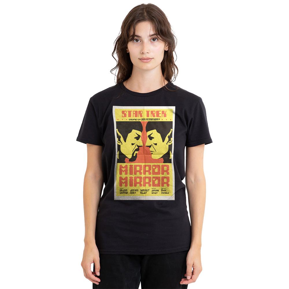 Black - Side - Star Trek Unisex Adult The Original Series Episode 33 T-Shirt