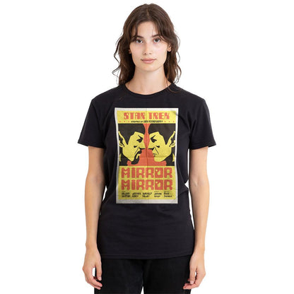 Black - Side - Star Trek Unisex Adult The Original Series Episode 33 T-Shirt