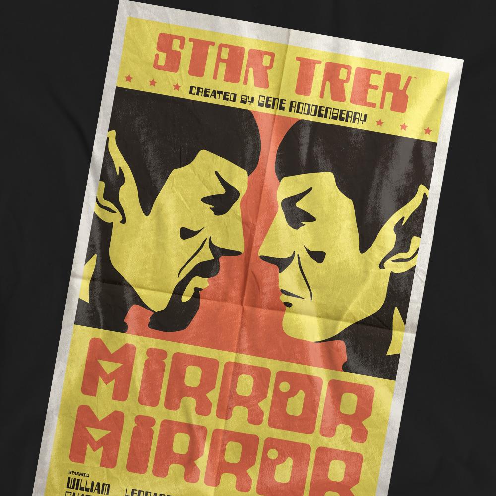 Black - Pack Shot - Star Trek Unisex Adult The Original Series Episode 33 T-Shirt