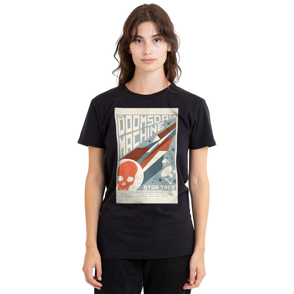 Black - Side - Star Trek Unisex Adult The Original Series Episode 35 T-Shirt