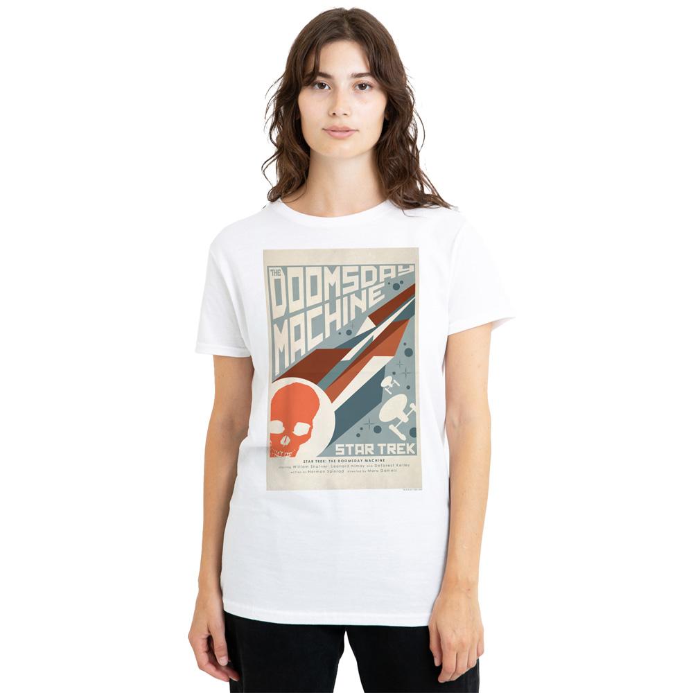 White - Side - Star Trek Unisex Adult The Original Series Episode 35 T-Shirt