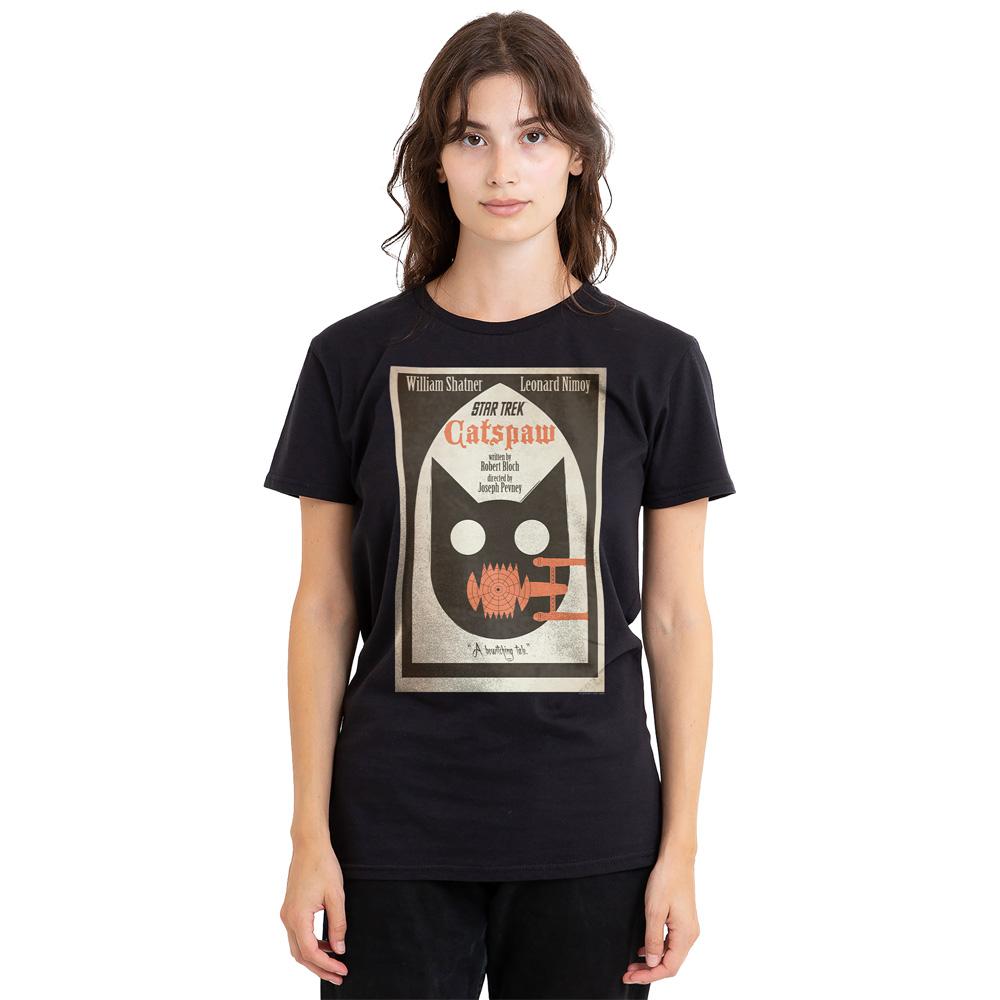 Black - Side - Star Trek Unisex Adult The Original Series Episode 36 T-Shirt
