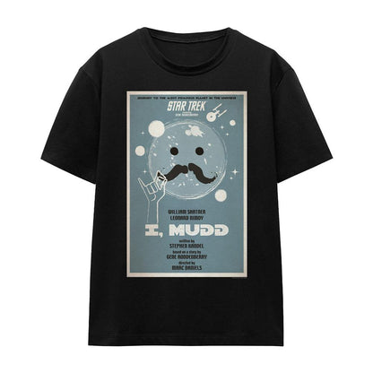 Black - Front - Star Trek Unisex Adult The Original Series Episode 37 T-Shirt