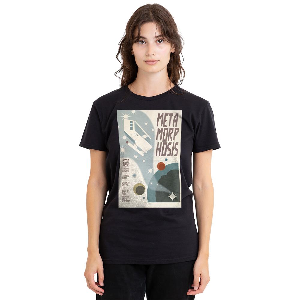 Black - Side - Star Trek Unisex Adult The Original Series Episode 38 T-Shirt