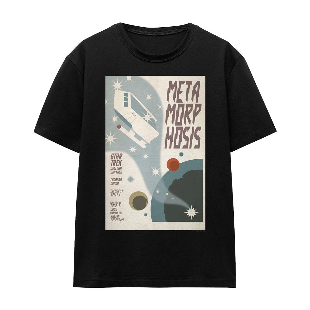 Black - Front - Star Trek Unisex Adult The Original Series Episode 38 T-Shirt