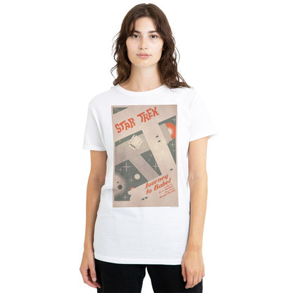 White - Side - Star Trek Unisex Adult The Original Series Episode 39 T-Shirt