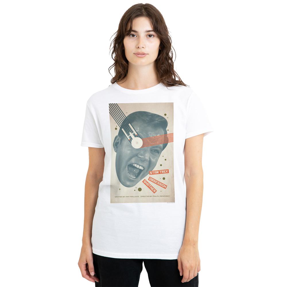 White - Side - Star Trek Unisex Adult The Original Series Episode 42 T-Shirt