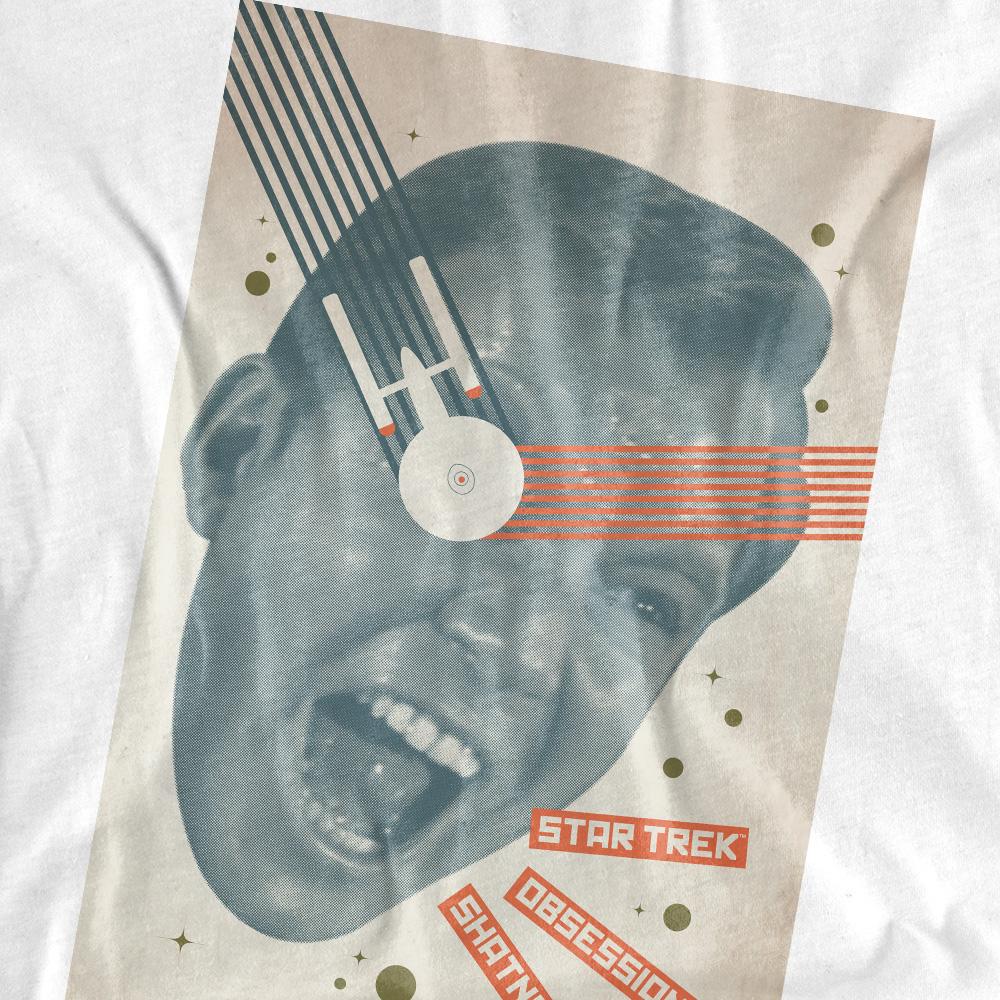 White - Pack Shot - Star Trek Unisex Adult The Original Series Episode 42 T-Shirt