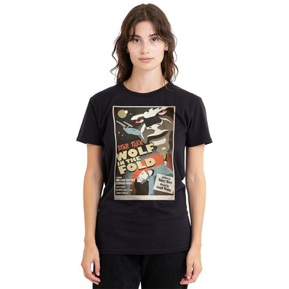 Black - Side - Star Trek Unisex Adult The Original Series Episode 43 T-Shirt