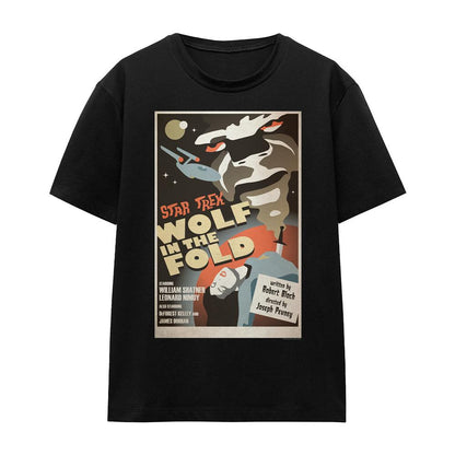 Black - Front - Star Trek Unisex Adult The Original Series Episode 43 T-Shirt