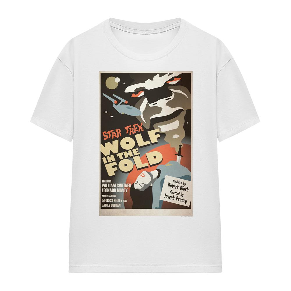 White - Front - Star Trek Unisex Adult The Original Series Episode 43 T-Shirt
