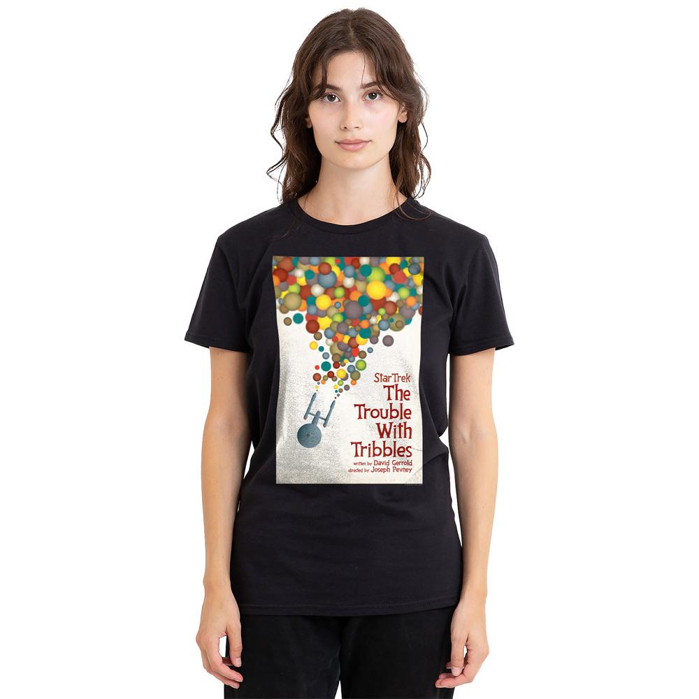 Black - Side - Star Trek Unisex Adult The Original Series Episode 44 T-Shirt