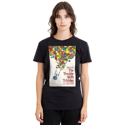 Black - Side - Star Trek Unisex Adult The Original Series Episode 44 T-Shirt